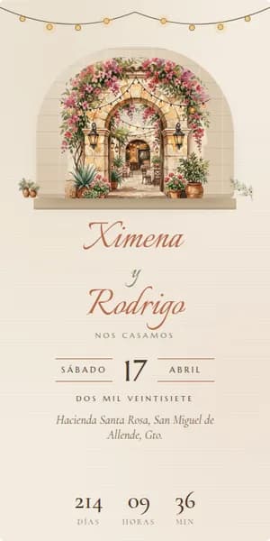 Diseño Hacienda mexicana
